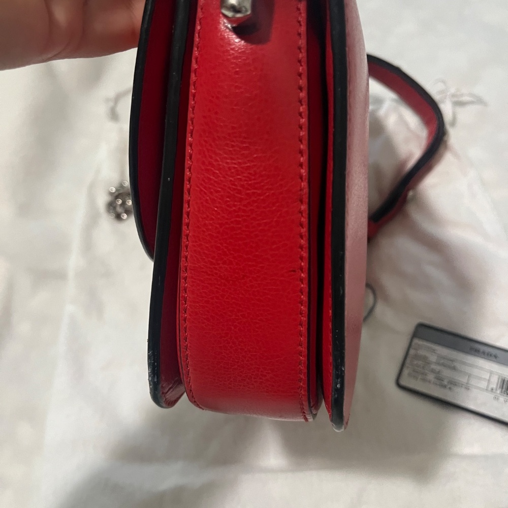 Arcade Chain Flap Bag Glace Calf - image 7